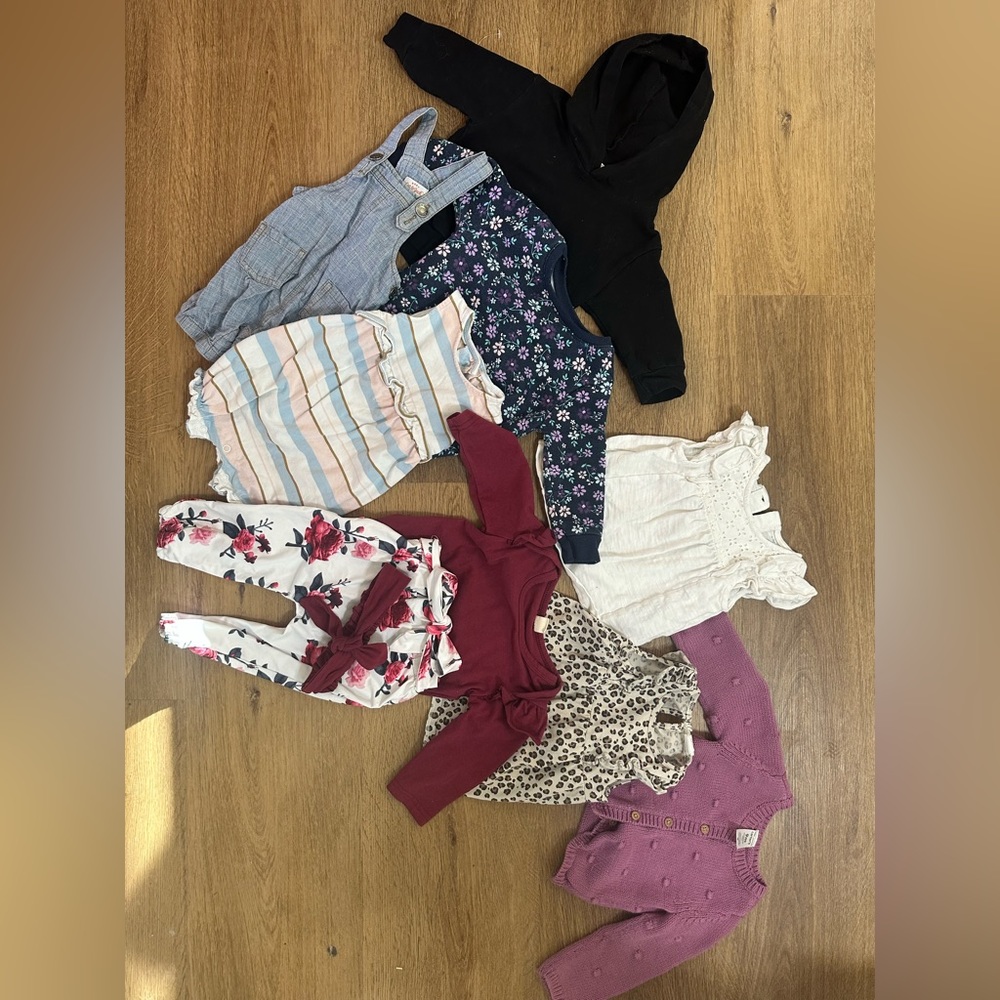 6-9 month girls clothing lot